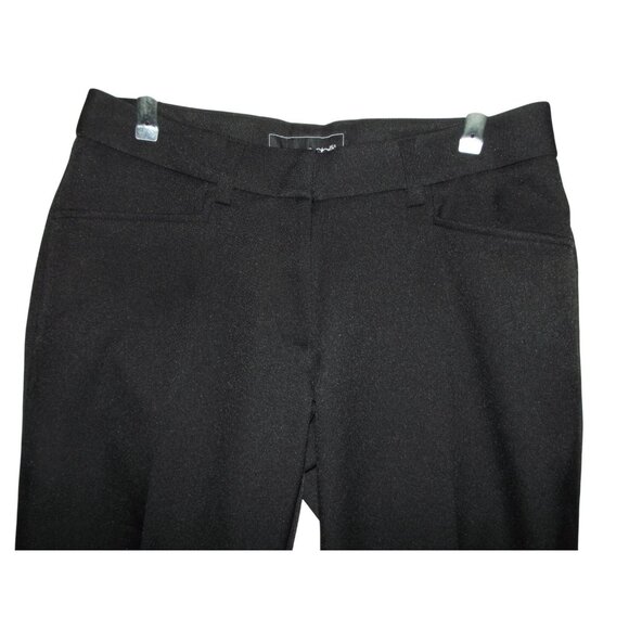 oobe Pants Womens 0 x 31" Black Polyester Flat Front straight leg Uniform Work - Picture 2 of 9